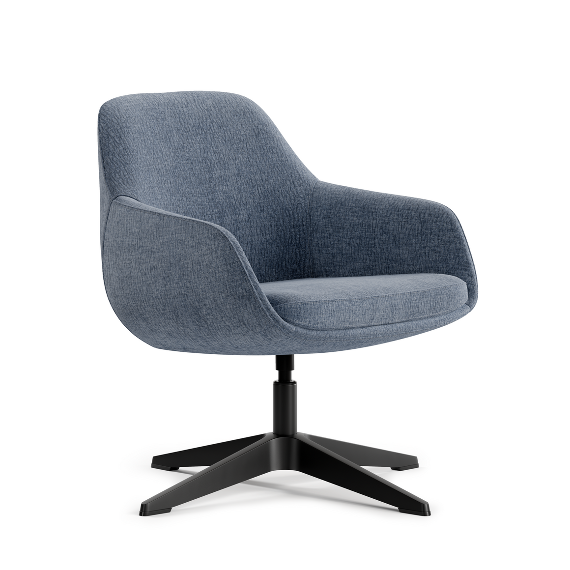 Grace Modern Swivel Base Lounge Chair