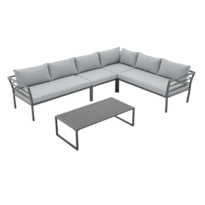 Sunnyside 5-Piece Outdoor Conversation Set - taylor ray decor