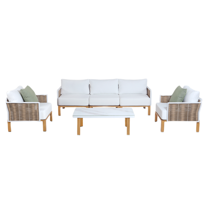 Vine 4-Piece Outdoor Conversation Set - taylor ray decor