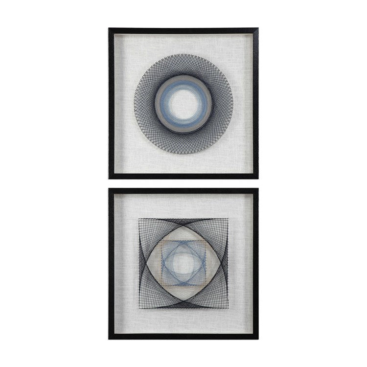 String Duet Geometric Art S/2 - taylor ray decor