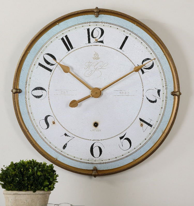 Torriana Wall Clock - taylor ray decor
