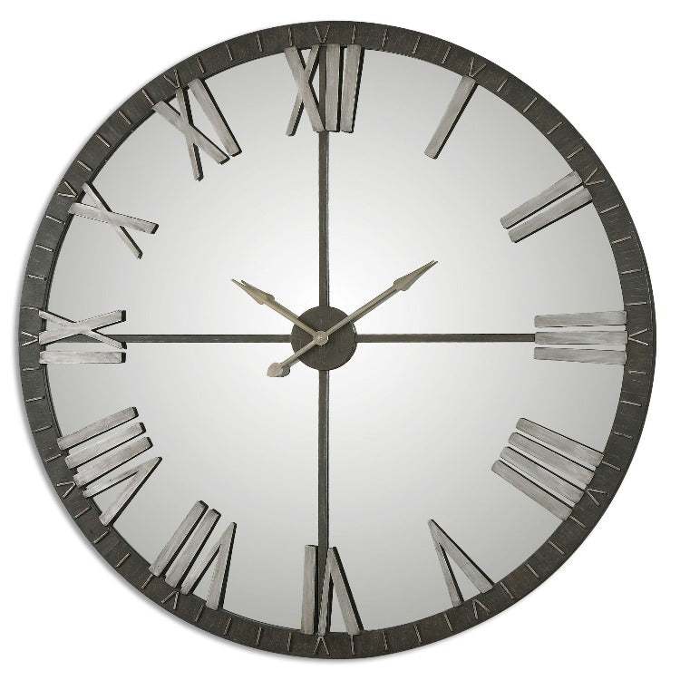 Amelie Large Bronze Wall Clock - taylor ray decor