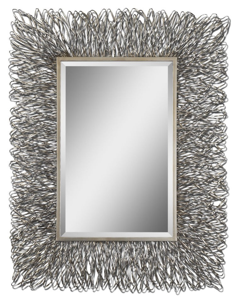 Corbis Decorative Forged Metal Mirror - taylor ray decor