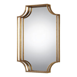 Lindee Gold Wall Mirror - taylor ray decor