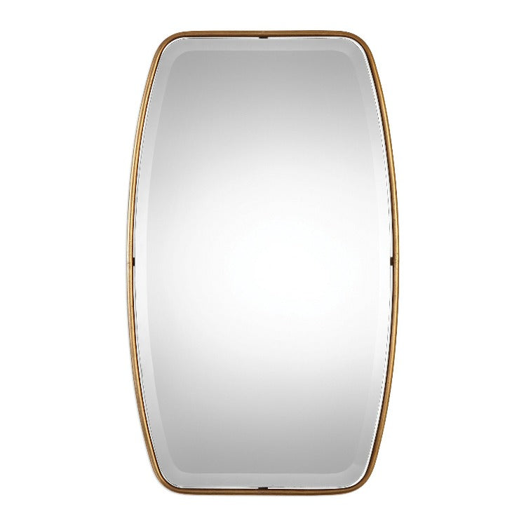 Canillo Antiqued Gold Mirror - taylor ray decor