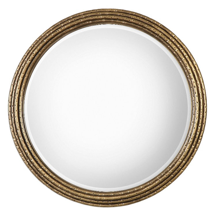 Spera Round Gold Mirror - taylor ray decor