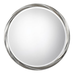 Orion Silver Round Mirror - taylor ray decor