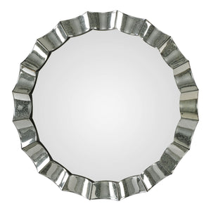 Sabino Scalloped Round Mirror - taylor ray decor
