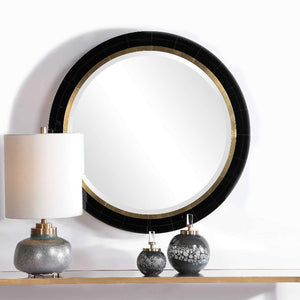 Nayla Tiled Round Mirror - taylor ray decor