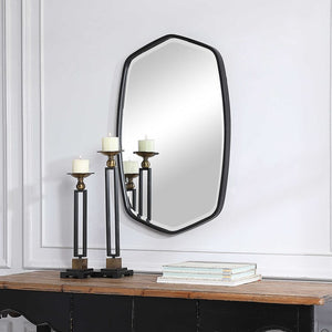 Duronia Black Iron Mirror - taylor ray decor