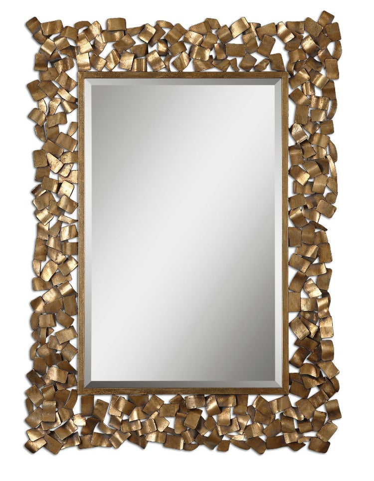 Capulin Antique Gold Mirror - taylor ray decor