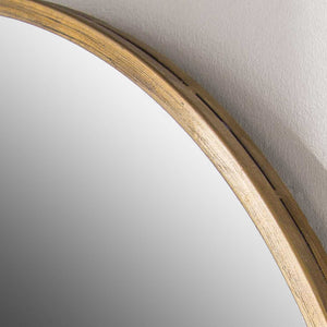 Herleva Gold Oval Mirror - taylor ray decor