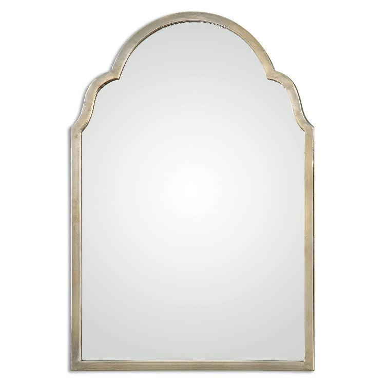 Brayden Petite Silver Arch Mirror - taylor ray decor