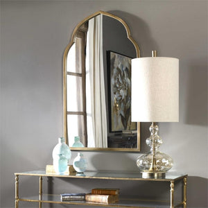 Kenitra Gold Arch Mirror - taylor ray decor