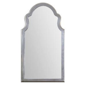 Brayden Arched Silver Mirror - taylor ray decor