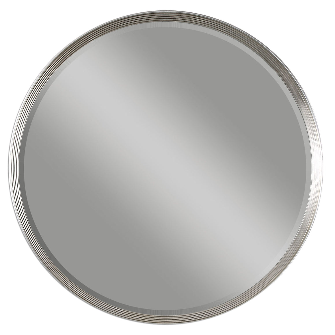 Serenza Round Silver Mirror - taylor ray decor