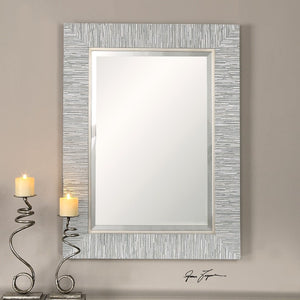 Belaya Gray Wood Mirror - taylor ray decor