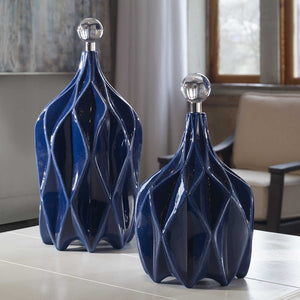 Klara Bottles, Blue, S/2