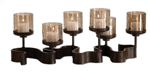 Ribbon Metal Candleholders - taylor ray decor