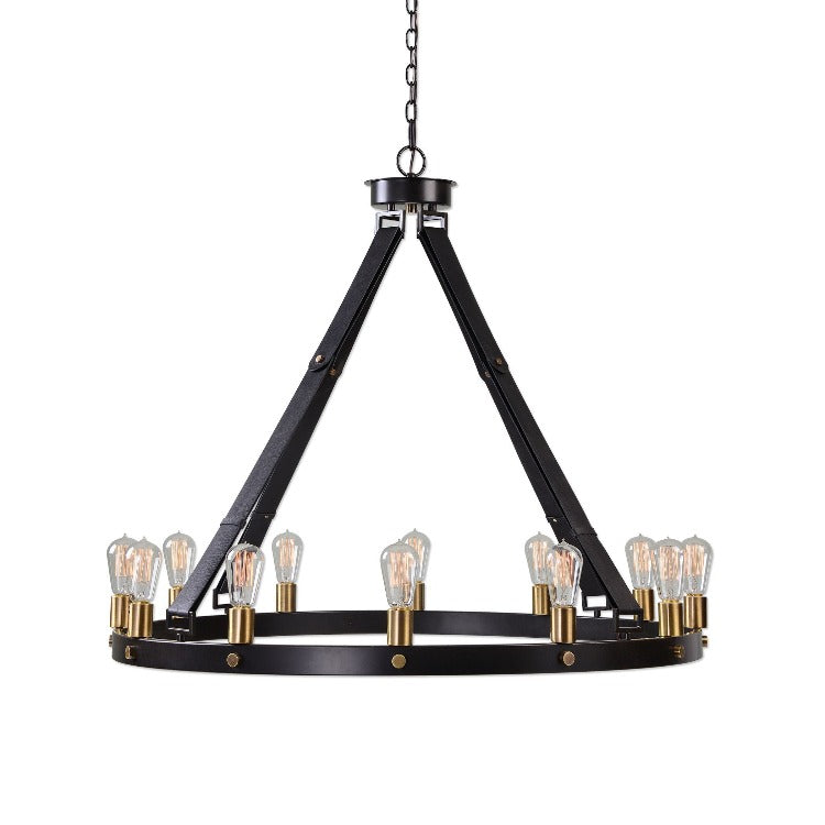 Marlow 12 Light Circle Chandelier - taylor ray decor