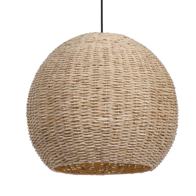 Seagrass Dome, 1 LT Pendant - taylor ray decor