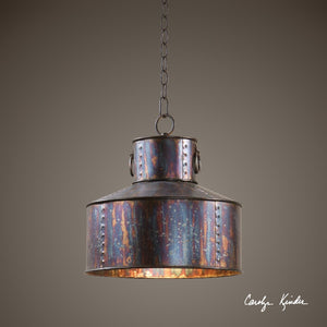 Giaveno 1 Light Oxidized Bronze Pendant - taylor ray decor