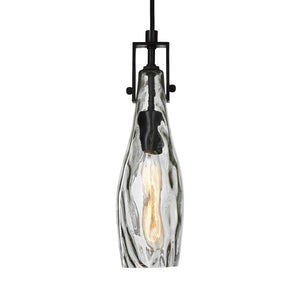 Campester 1 Light Watered Glass Mini Pendant - taylor ray decor