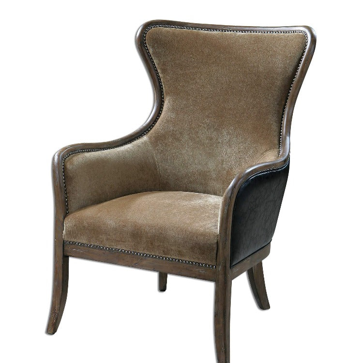 Snowden Traditional Wing Chair - taylor ray decor