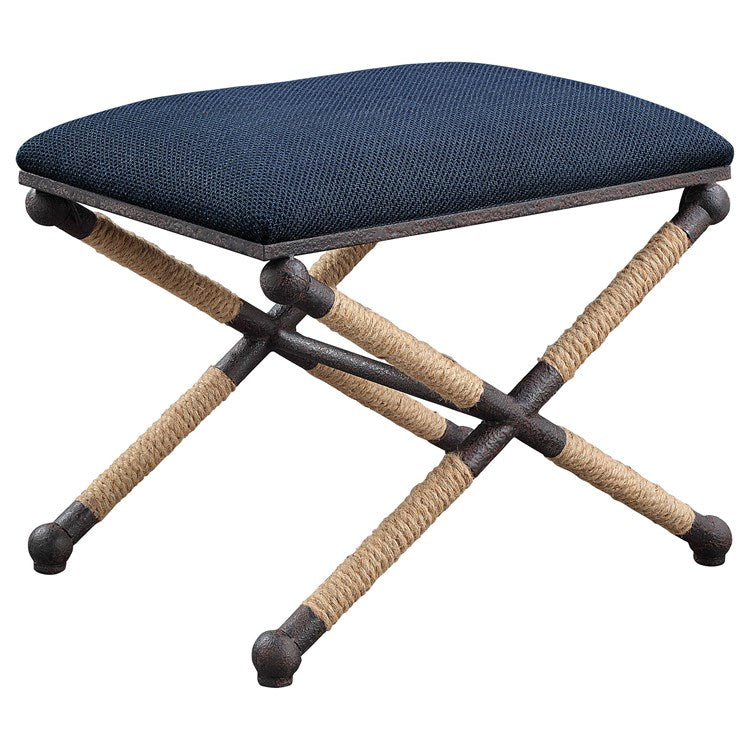 Firth Small Bench, Navy