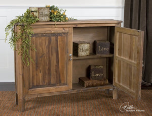 Altair Reclaimed Wood Console Cabinet - taylor ray decor