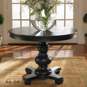 Brynmore Wood Grain Round Table - taylor ray decor