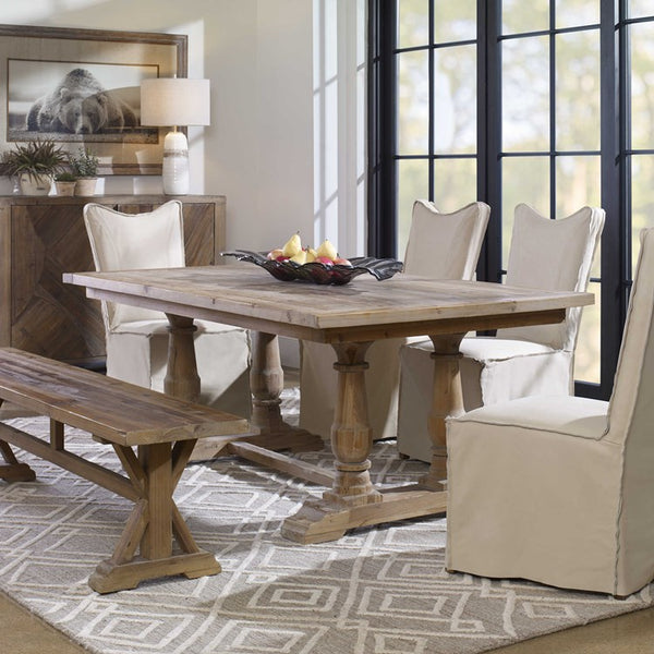 Stratford Salvaged Wood Dining Table | taylor ray decor