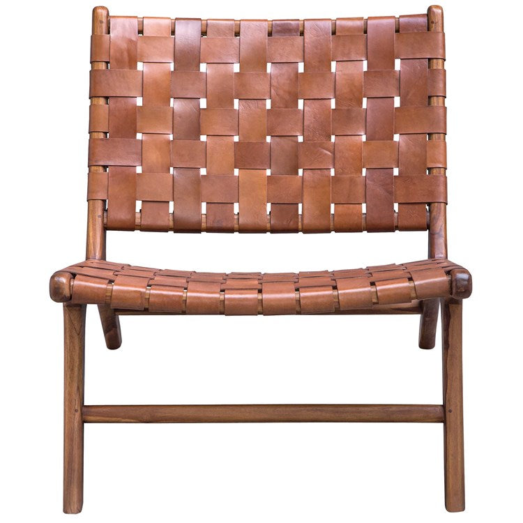 Plait Mid-Century Modern Accent Chair
