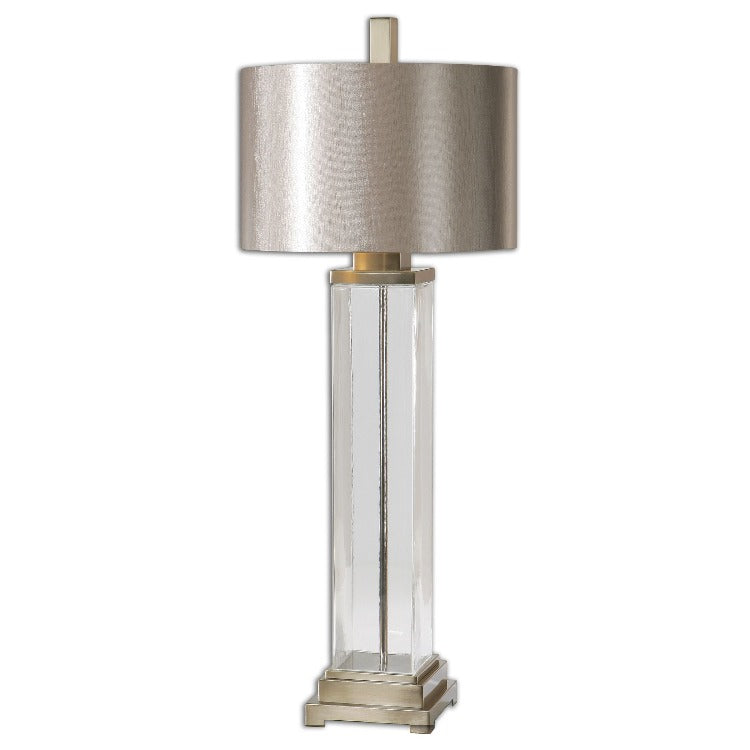Drustan Clear Glass Table Lamp - taylor ray decor