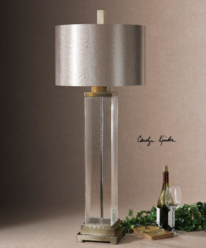 Drustan Clear Glass Table Lamp - taylor ray decor