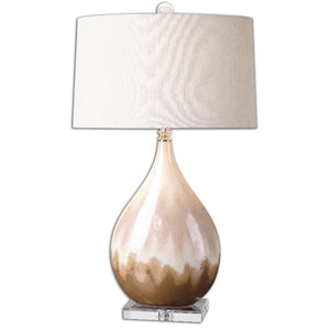 Flavian Glazed Ceramic Lamp - taylor ray decor