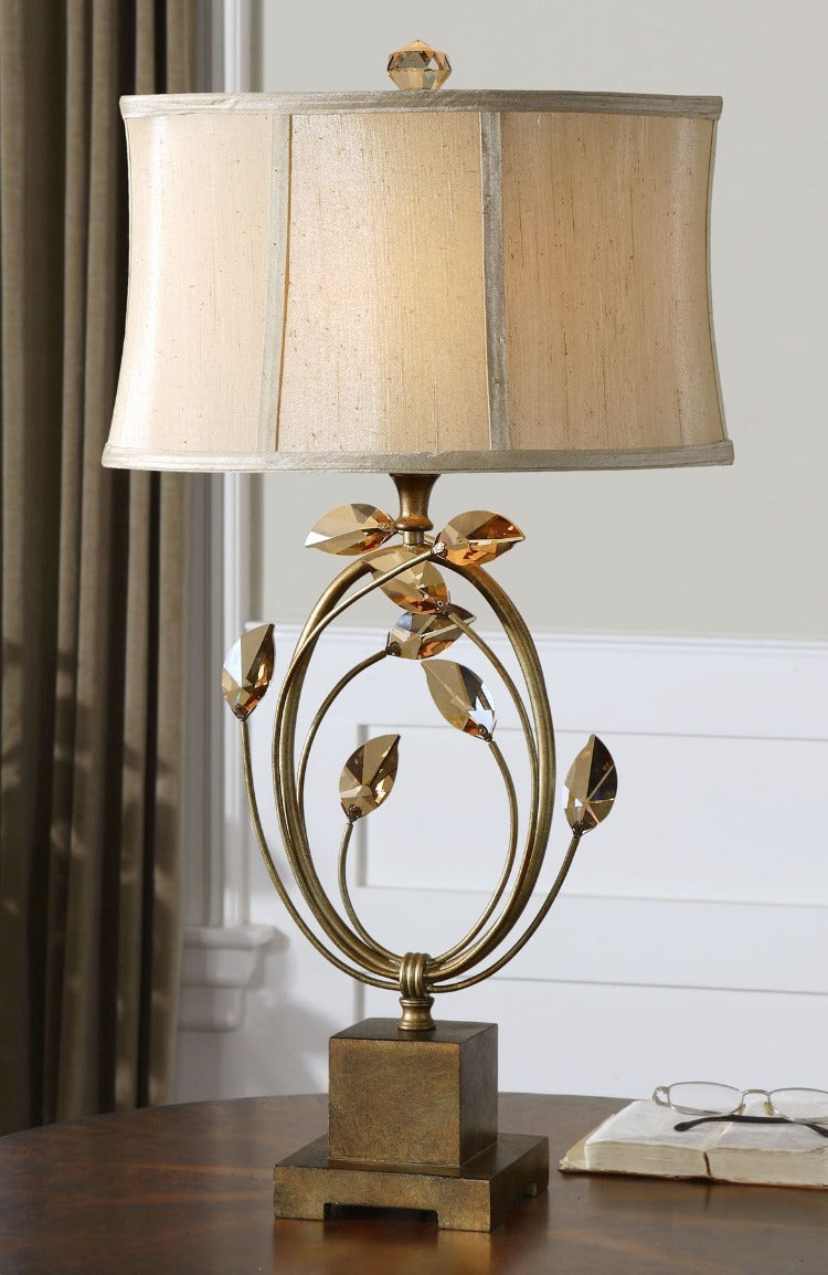 Alenya Gold Table Lamp - taylor ray decor