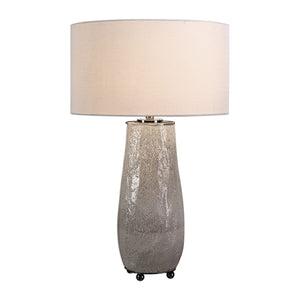 Balkana Aged Gray Table Lamp - taylor ray decor