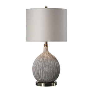 Hedera Textured Ivory Table Lamp - taylor ray decor