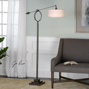 Levisa Brushed Bronze Floor Lamp - taylor ray decor