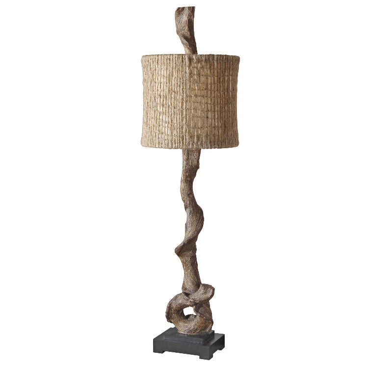 Weathered Driftwood Buffet Lamp