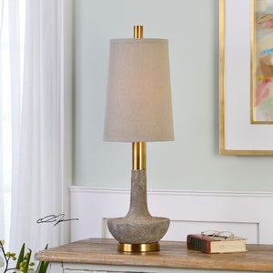 Volongo Stone Ivory Buffet Lamp - taylor ray decor