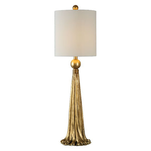 Paravani Metallic Gold Lamp - taylor ray decor