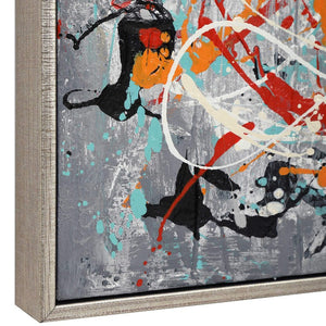 Organized Chaos Hand Painted Canvas - taylor ray decor