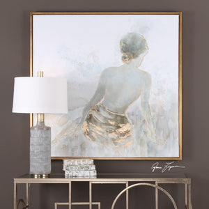 Gold Highlights Hand Painted Canvas - taylor ray decor