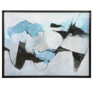 Winter Crop Abstract Framed Print - taylor ray decor
