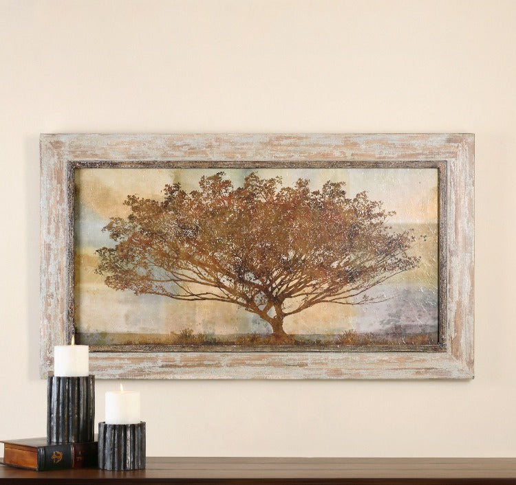 Autumn Radiance Sepia Framed Art - taylor ray decor
