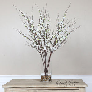 Quince Blossoms Silk Centerpiece - taylor ray decor