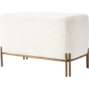 Sakura Upholstered Bench / Ottoman on sale @taylorraydecor