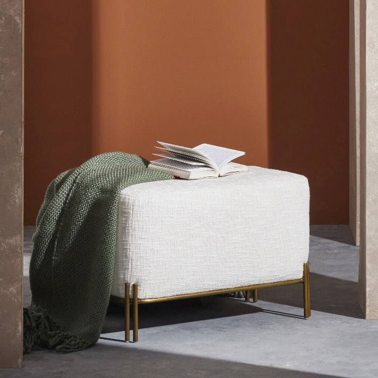 Sakura Upholstered Bench / Ottoman on sale @taylorraydecor